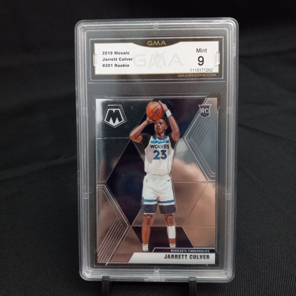 2019 Panini Mosaic #201 Jarrett Culver Rookie GMA Mint 9 NBA Basketball Card